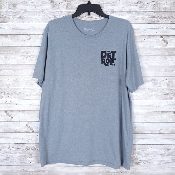 Under Armour Other - Under Armour Mens Shirt XL Detroit Short Sleeved Tee 30A